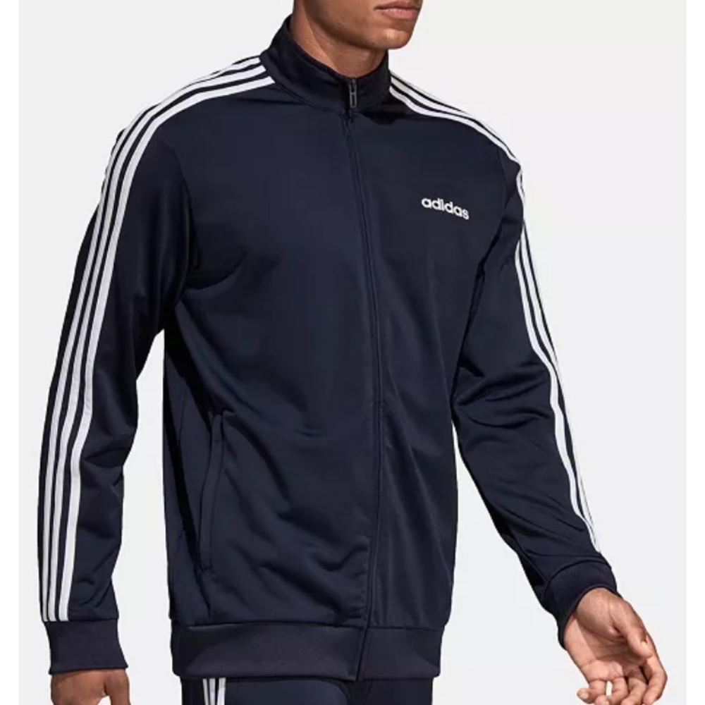 NEW- Adidas Men’s 3-Stripe Track Jacket